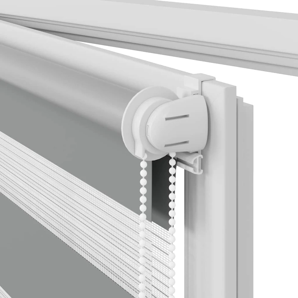 Zebra Žaliuzė, Roletas 90 x 150 cm, Pilkas