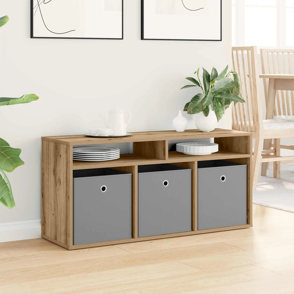 TV staliukas Žemas stalas 102 x 32 x 48,5 cm Amatininkų ąžuolas
