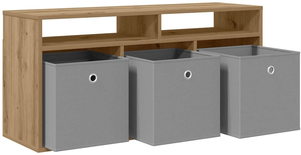TV staliukas Žemas stalas 102 x 32 x 48,5 cm Amatininkų ąžuolas
