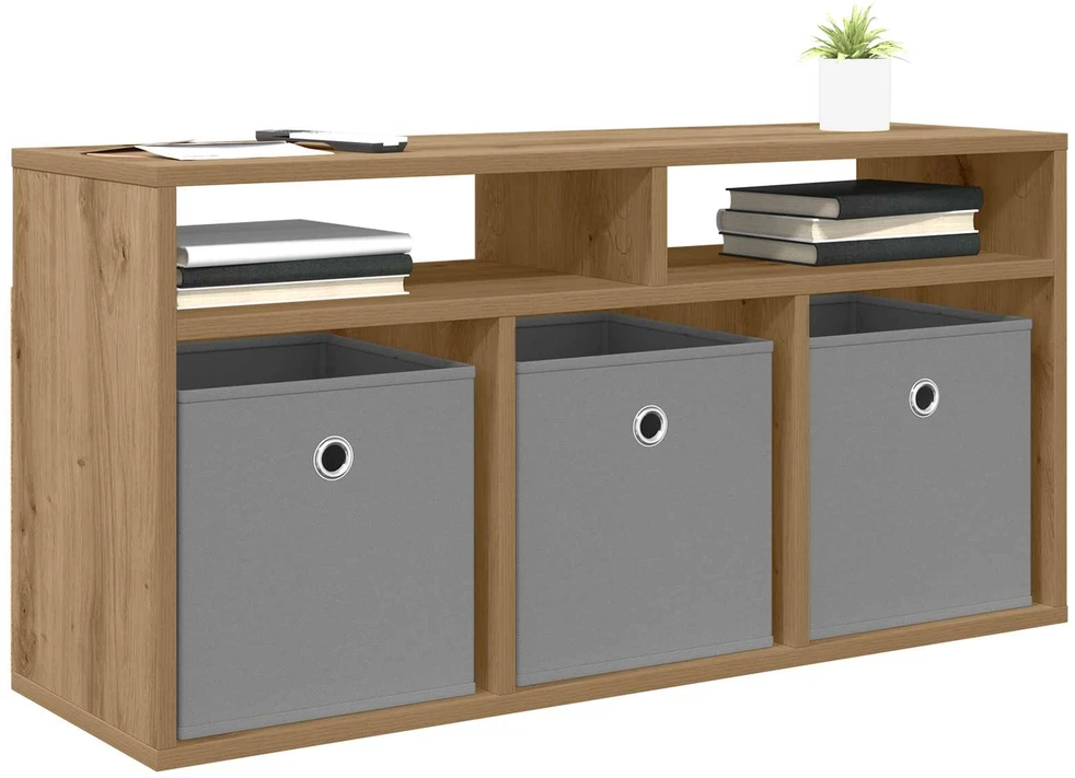 TV staliukas Žemas stalas 87 x 27,5 x 43 cm Amatininkų ąžuolas