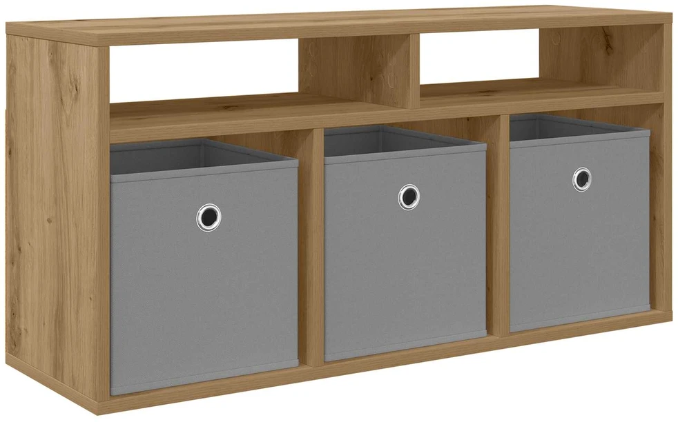 TV staliukas Žemas stalas 87 x 27,5 x 43 cm Amatininkų ąžuolas