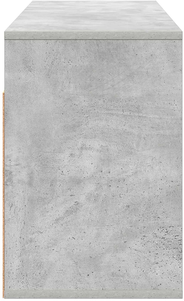 TV staliukas Žemas stalas su stalčių Betono pilka 102 x 32 x 48,5 cm