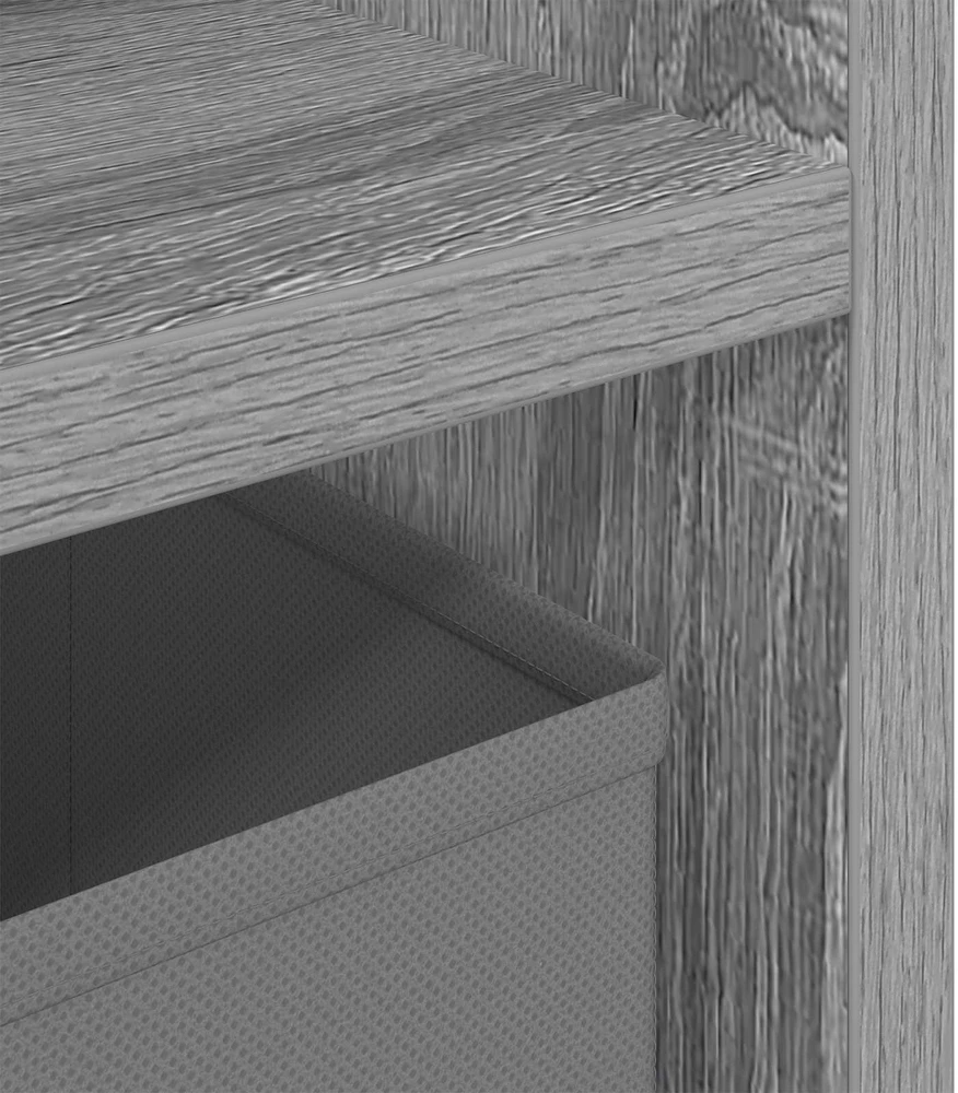 TV staliukas Žemas stalas su stalčių Pilkas Sonoma 102 x 32 x 48,5 cm