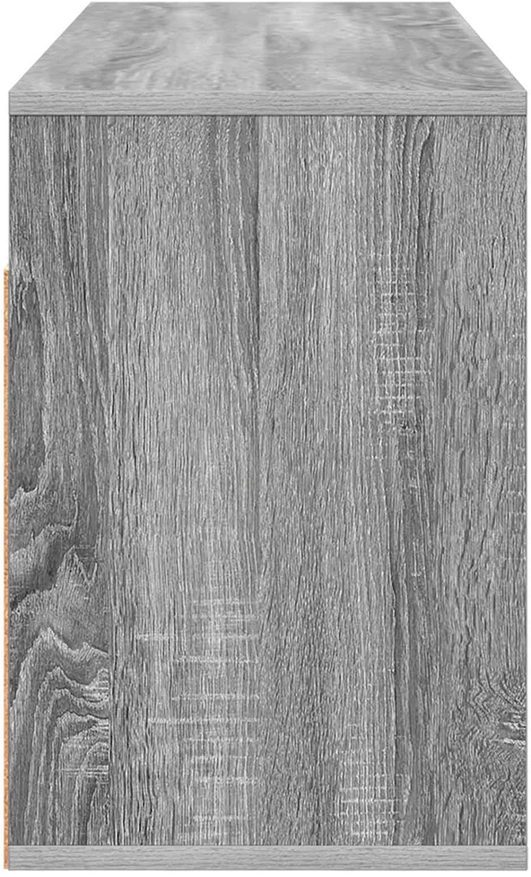 TV staliukas Žemas stalas su stalčių Pilkas Sonoma 102 x 32 x 48,5 cm
