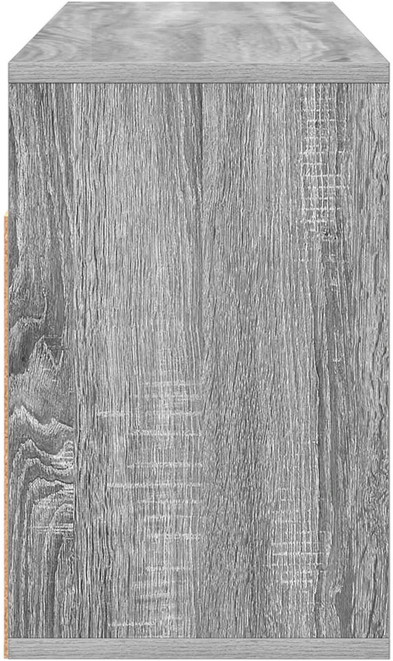 TV staliukas Žemas stalas su stalčių Pilkas Sonoma 87 x 27,5 x 43 cm