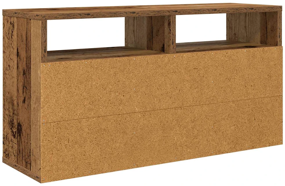 TV staliukas Žemas stalas su stalčių Senas medis 72 x 22,5 x 38 cm