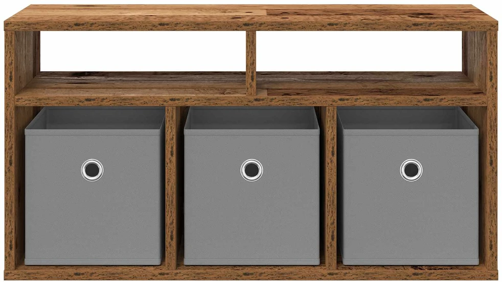 TV staliukas Žemas stalas su stalčių Senas medis 72 x 22,5 x 38 cm