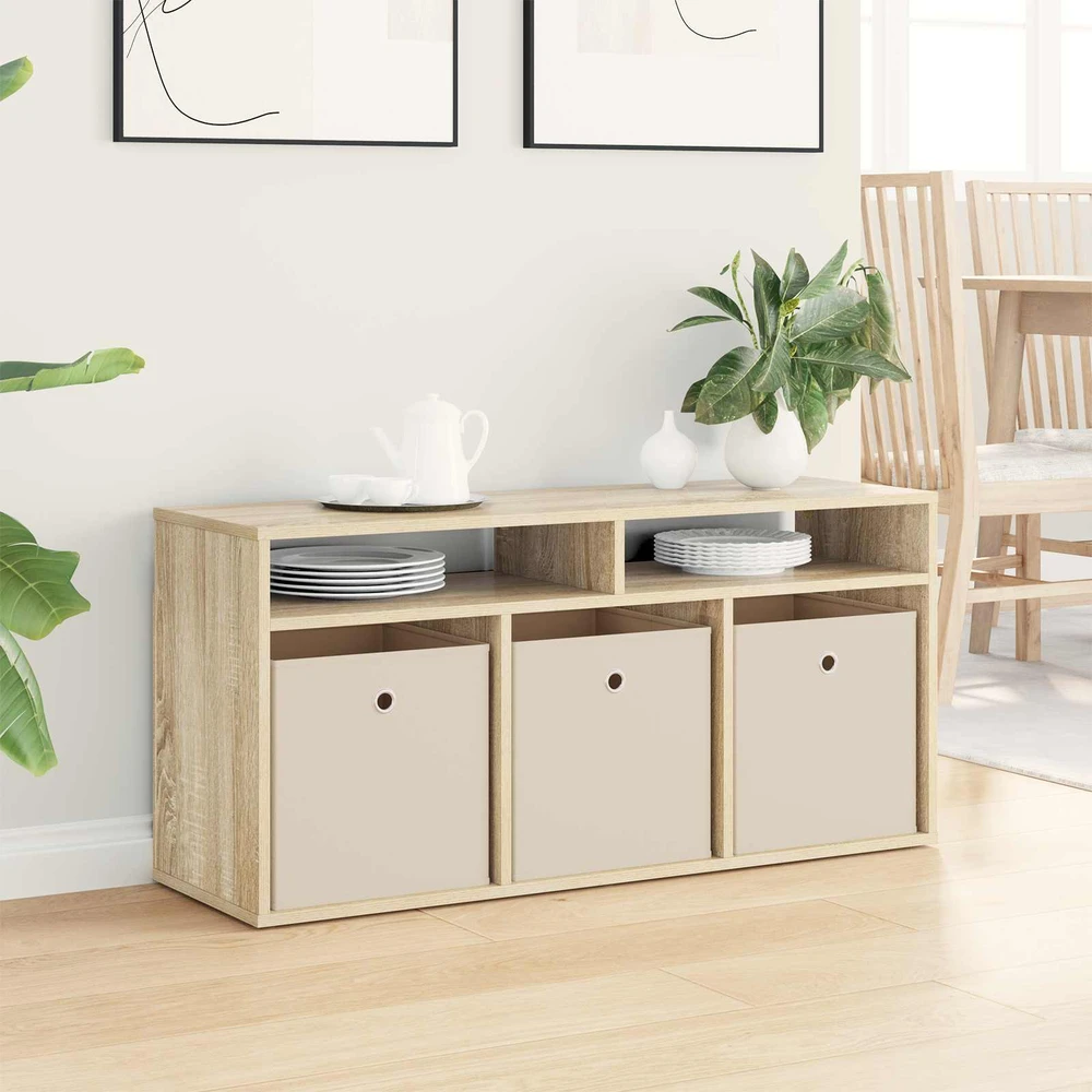 TV staliukas Žemas stalas su stalčių Sonoma ąžuolas 102 x 32 x 48,5 cm