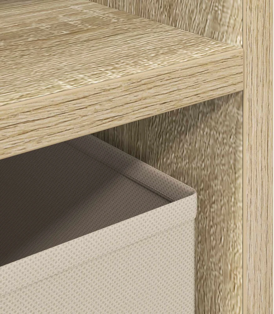 TV staliukas Žemas stalas su stalčių Sonoma ąžuolas 102 x 32 x 48,5 cm