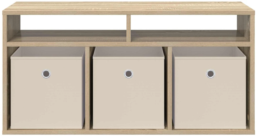 TV staliukas Žemas stalas su stalčių Sonoma ąžuolas 87 x 27,5 x 43 cm