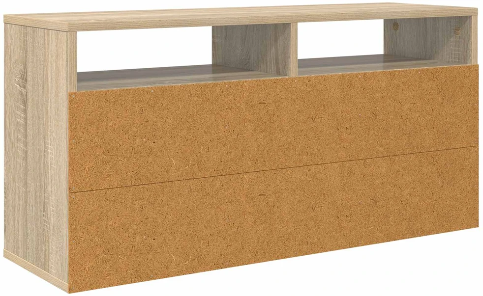 TV staliukas Žemas stalas su stalčių Sonoma ąžuolas 87 x 27,5 x 43 cm