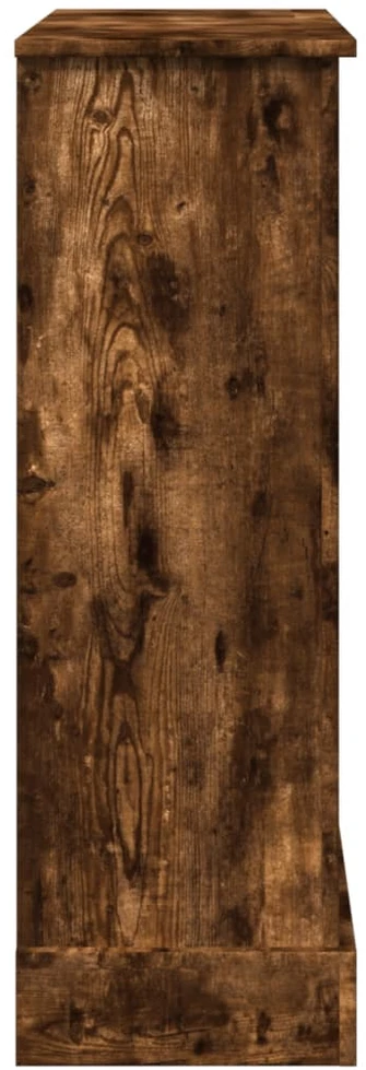 Židinio apvadas, dūminio ąžuolo, 90x30x90cm, apdirbta mediena