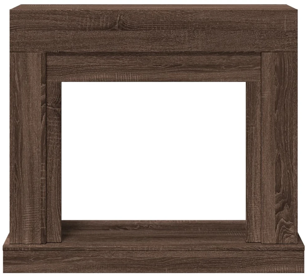 Židinio apvadas, rudas ąžuolo, 100x30x87,5cm, apdirbta mediena