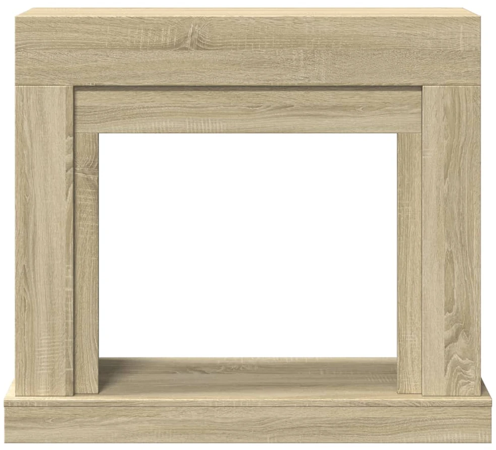 Židinio apvadas, sonoma ąžuolo, 100x30x87,5cm, apdirbta mediena
