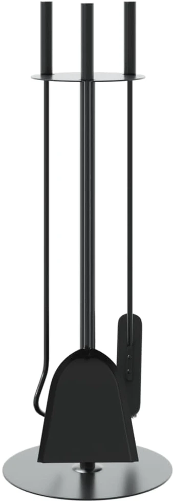Židinio įrankių komplektas, 4 dalių, 22x59cm, plienas