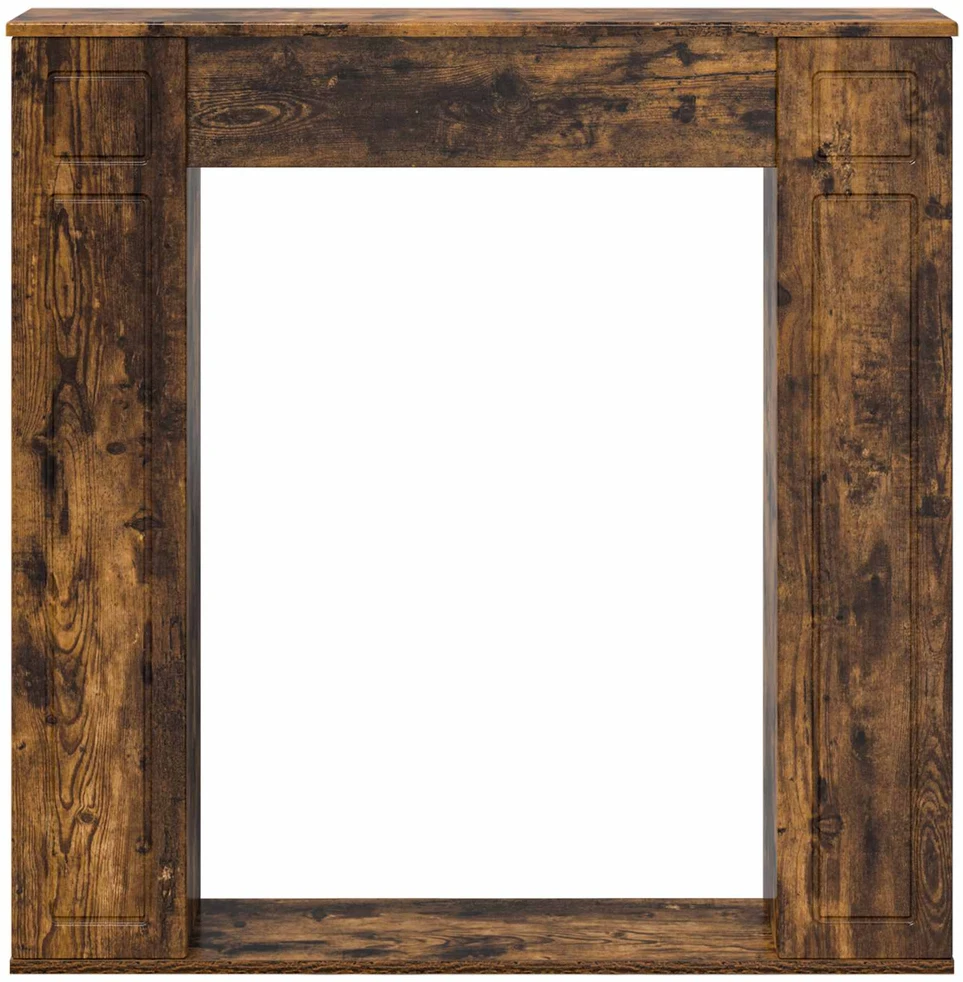 Židinio rėmas Dūminio ąžuolo 100 x 20 x 100 cm Apdirbta mediena