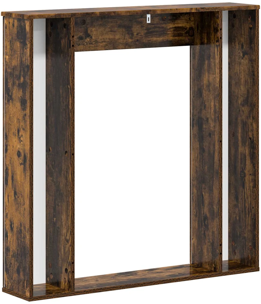 Židinio rėmas Dūminio ąžuolo 100 x 20 x 100 cm Apdirbta mediena