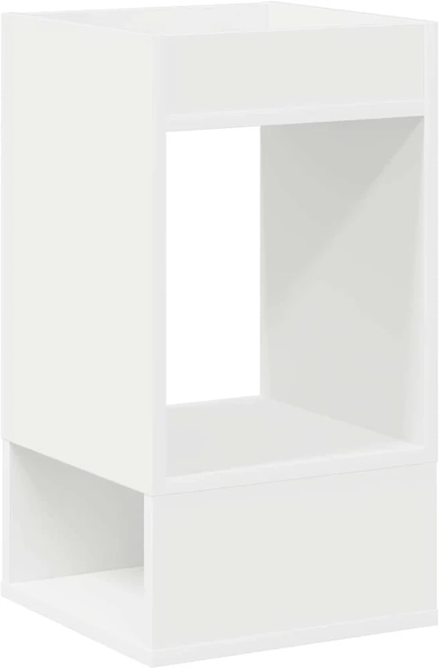 Žurnalinis staliukas 2 vnt. Balta 30 x 30 x 56 cm