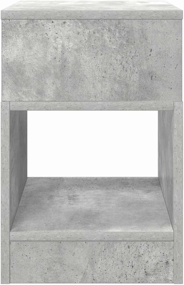 Žurnalinis staliukas 2 vnt. Betono pilka 30,5 x 30 x 45 cm