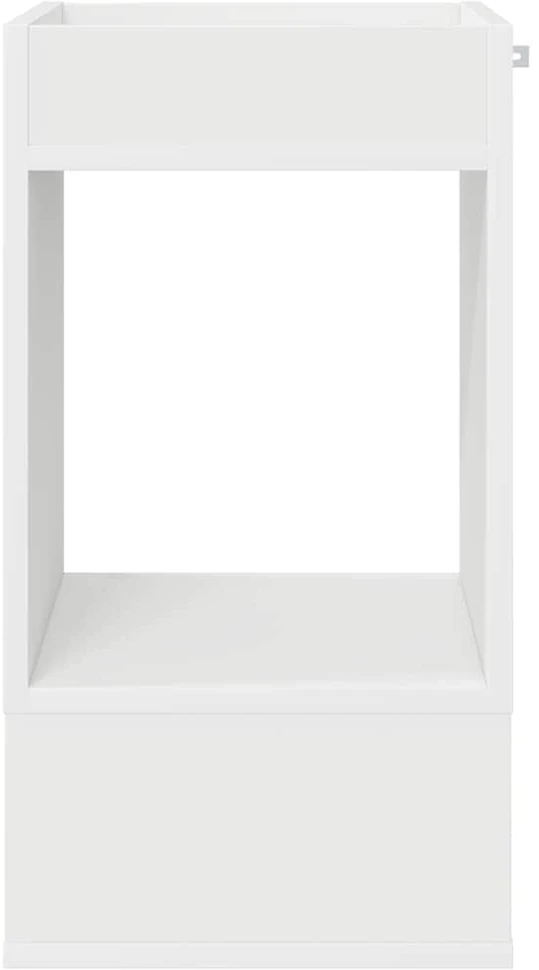 Žurnalinis staliukas Balta 30 x 30 x 56 cm Apdirbta mediena