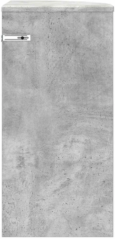 Žurnalinis staliukas Betono pilka 29,6 x 29,6 x 60 cm
