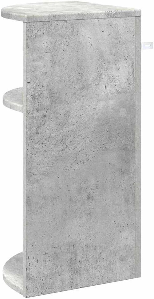 Žurnalinis staliukas Betono pilka 29,6 x 29,6 x 60 cm