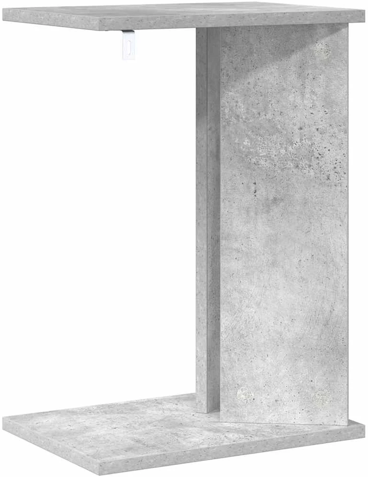 Žurnalinis staliukas Betono pilka 35 x 25 x 50 cm