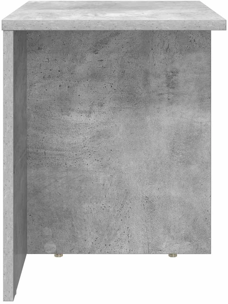 Žurnalinis staliukas Betono pilka 37 x 32 x 40 cm