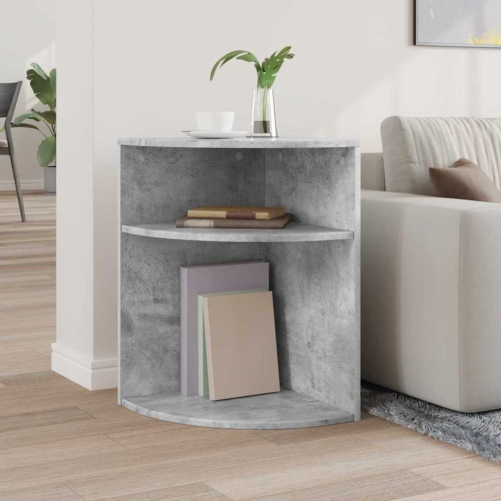 Žurnalinis staliukas Betono pilka 39,7 x 39,7 x 60 cm
