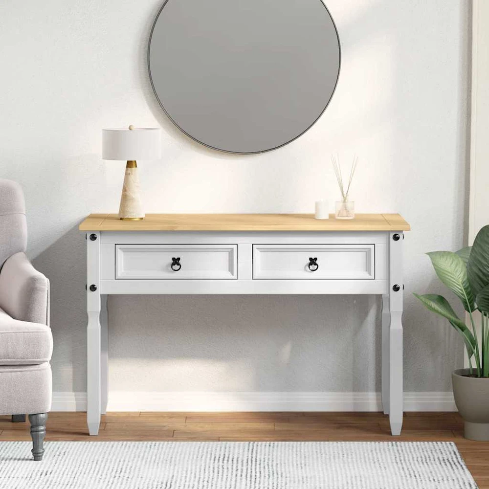 Žurnalinis staliukas CORONA Balta 115 x 46 x 73 cm