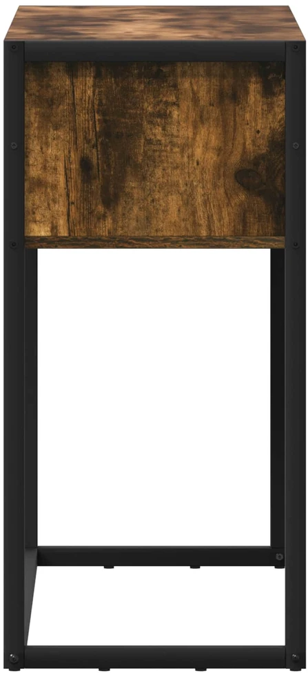 Žurnalinis staliukas Dūminis ąžuolas 100 x 36 x 75 cm