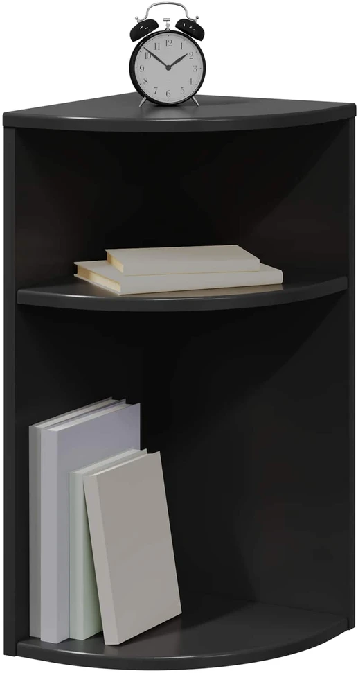 Žurnalinis staliukas Juoda 29,6 x 29,6 x 60 cm Apdirbta mediena