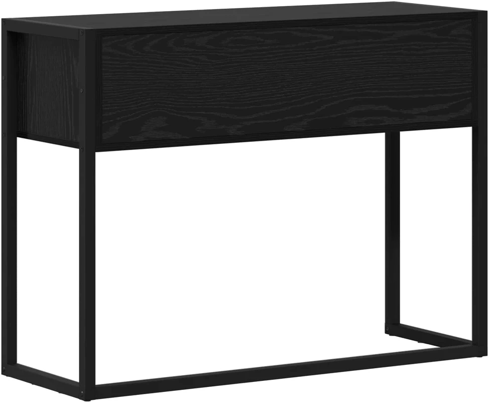 Žurnalinis staliukas Juodas ąžuolas 100 x 36 x 75 cm