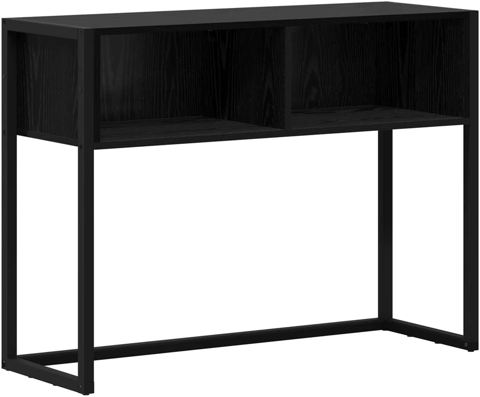 Žurnalinis staliukas Juodas ąžuolas 100 x 36 x 75 cm