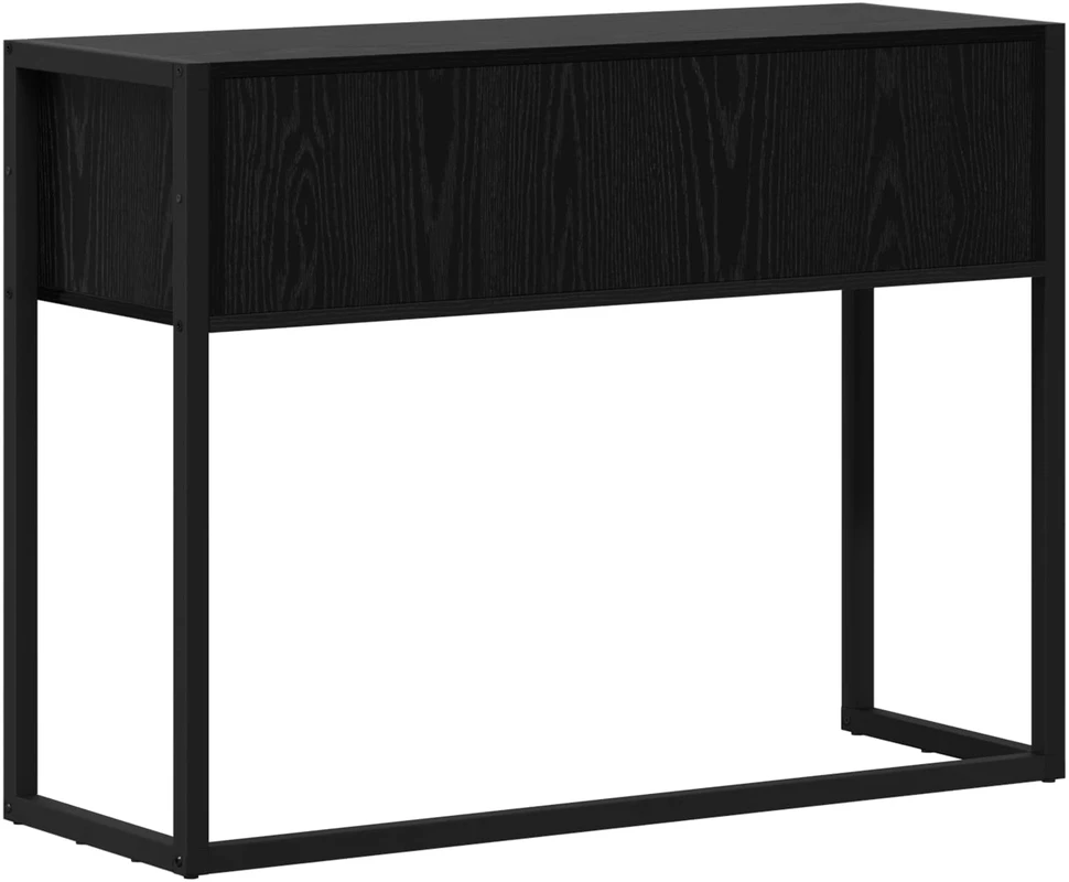 Žurnalinis staliukas Juodas ąžuolas 100 x 36 x 75 cm