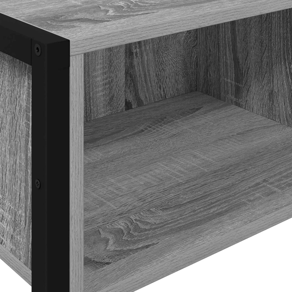 Žurnalinis staliukas Pilkas Sonoma 100 x 36 x 75 cm