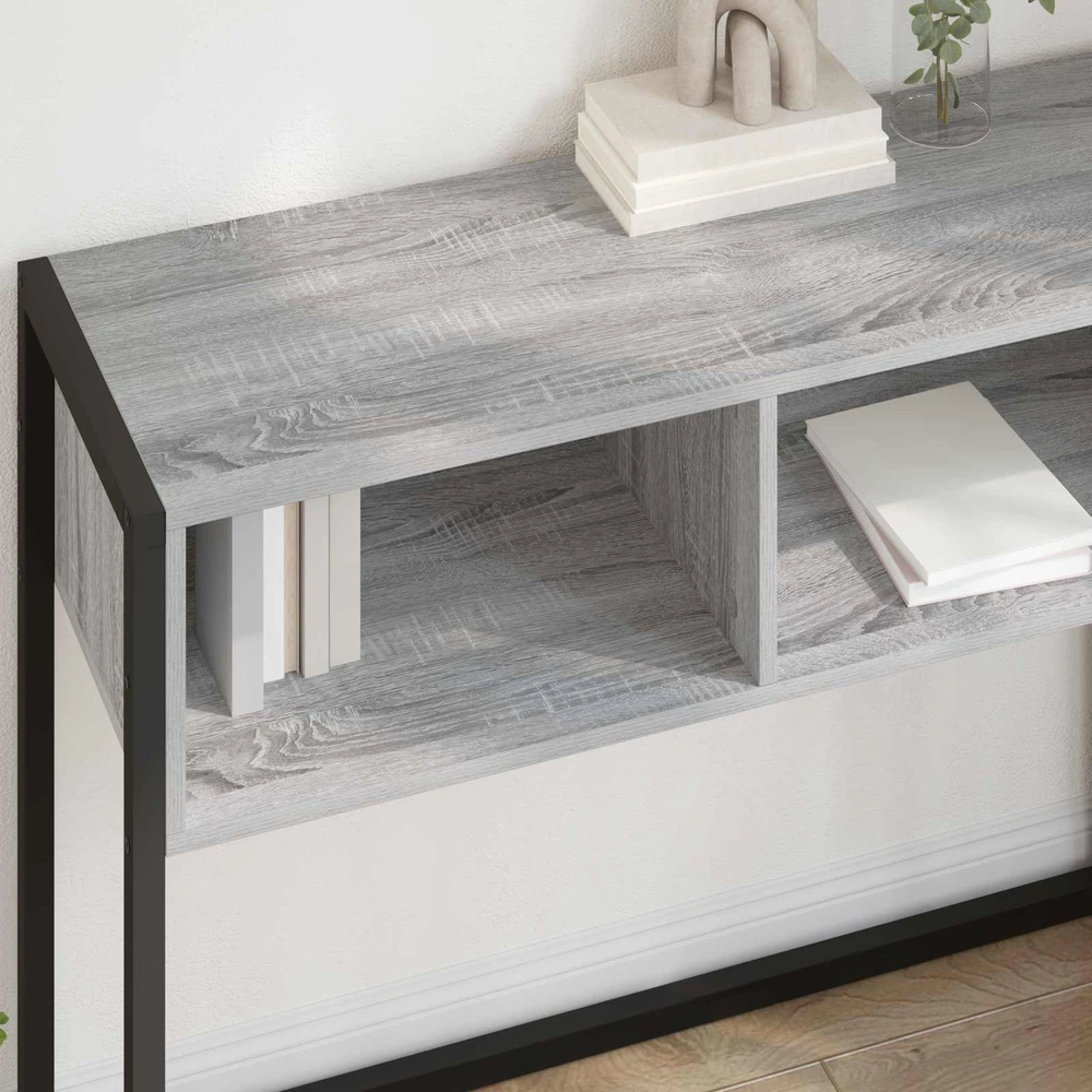 Žurnalinis staliukas Pilkas Sonoma 100 x 36 x 75 cm