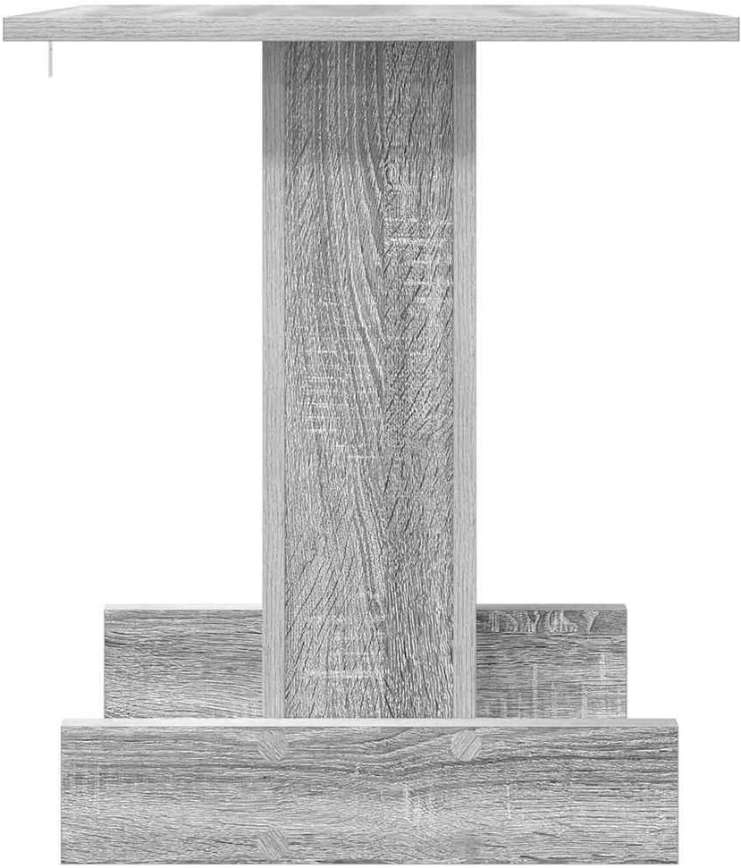 Žurnalinis staliukas Pilkas Sonoma 44,5 x 45 x 55 cm