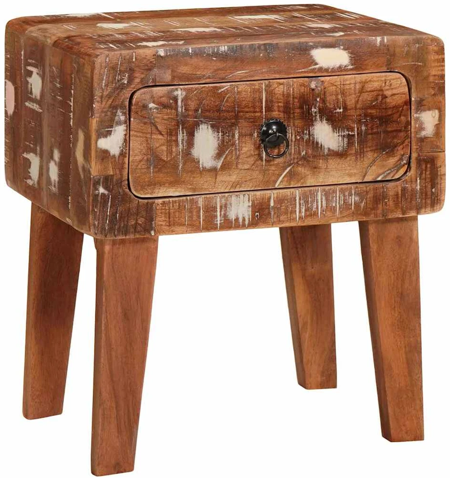 Žurnalinis staliukas Ruda 40 x 32 x 46 cm Kietas atkurtas medis