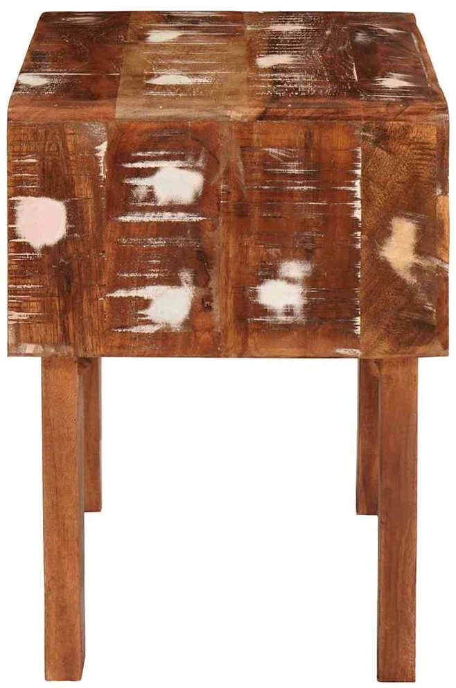 Žurnalinis staliukas Ruda 40 x 32 x 46 cm Kietas atkurtas medis