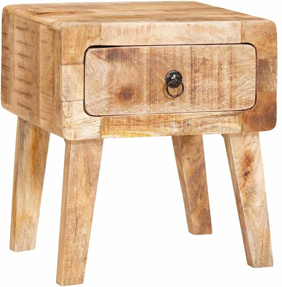 Žurnalinis staliukas Ruda 40 x 32 x 46 cm Kietas mango medis