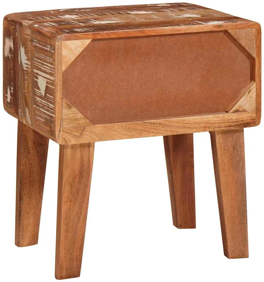 Žurnalinis staliukas Ruda 40 x 32 x 46 cm Kietas atkurtas medis