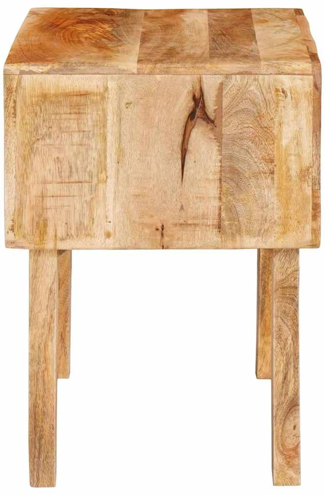 Žurnalinis staliukas Ruda 40 x 32 x 46 cm Kietas mango medis