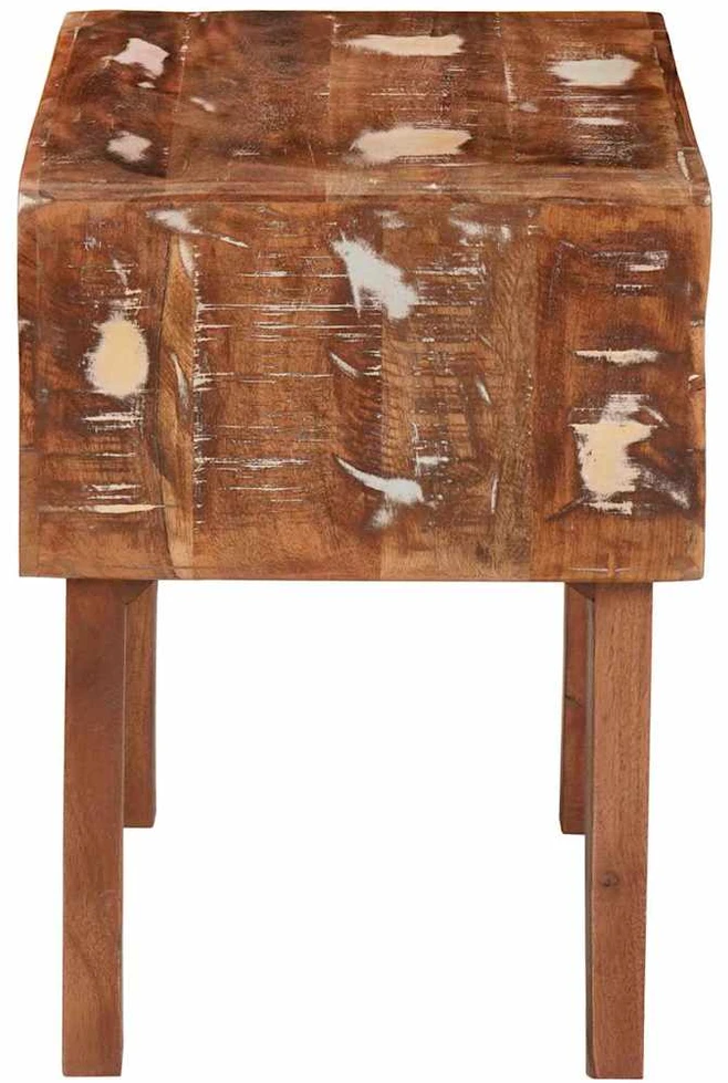 Žurnalinis staliukas Ruda 40 x 32 x 46 cm Kietas atkurtas medis