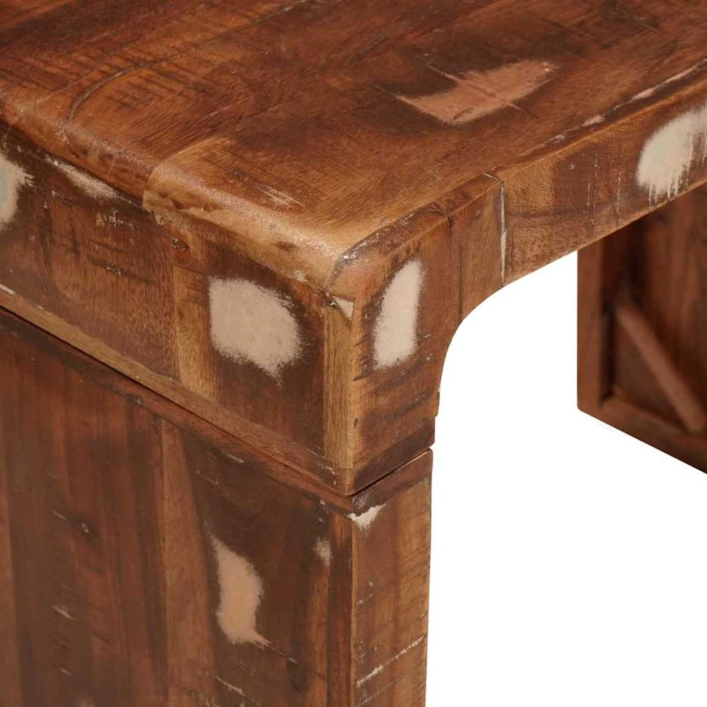 Žurnalinis staliukas Ruda 60 x 35 x 46 cm Kietas atkurtas medis
