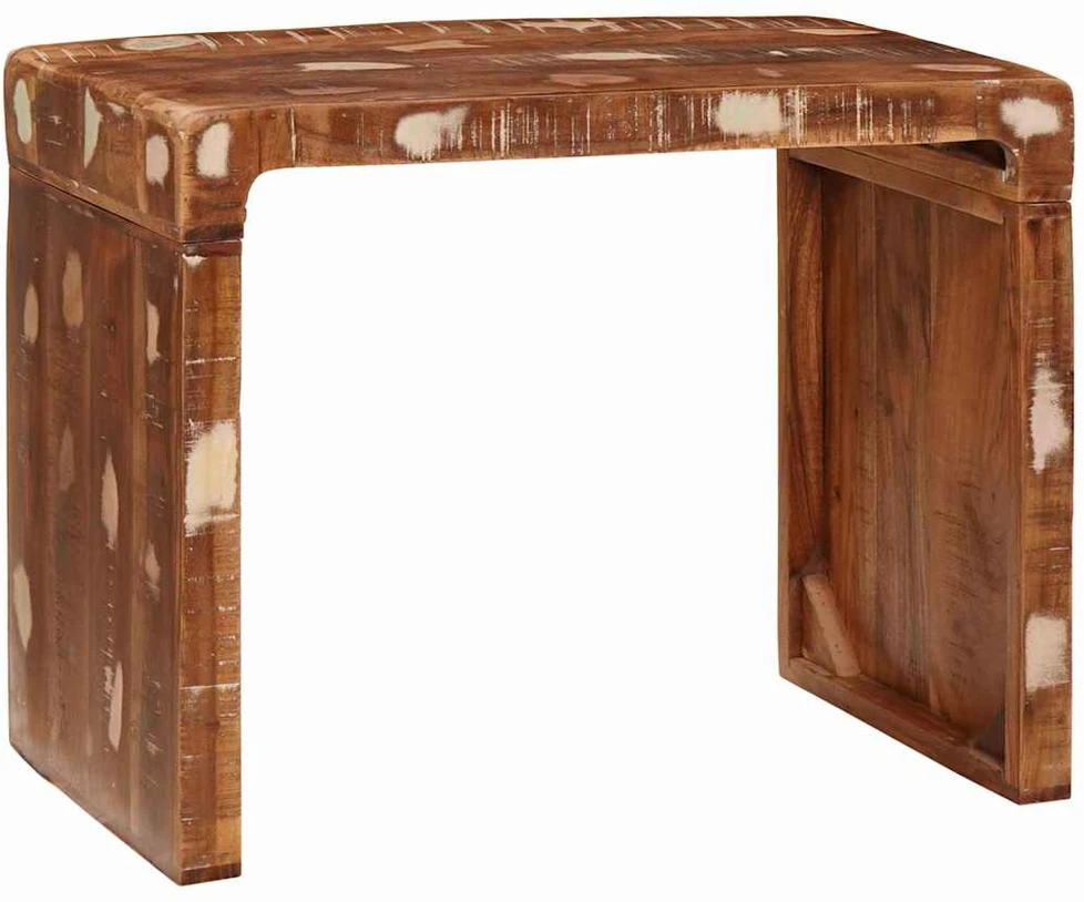 Žurnalinis staliukas Ruda 60 x 35 x 46 cm Kietas atkurtas medis
