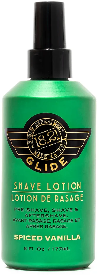 18.21 Man Made Shaving Glide skutimosi priemonė vyrams, 177 ml