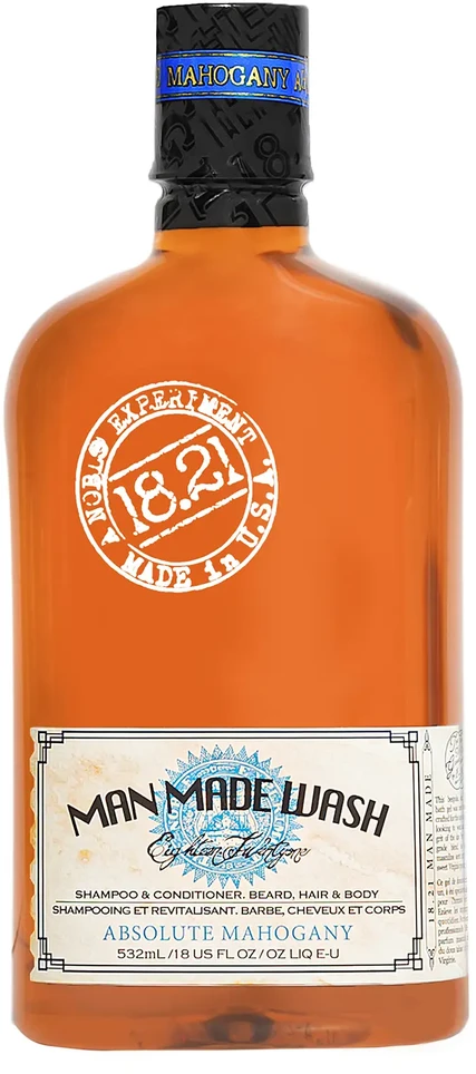 18.21 Man Made MAN MADE WASH 3 in 1 Šampūnas geliu absoliuti raudonmedžio spalva 532 ml
