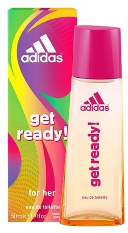 Adidas Get Ready! For Her EDT tualetinis vanduo moterims, 50 ml