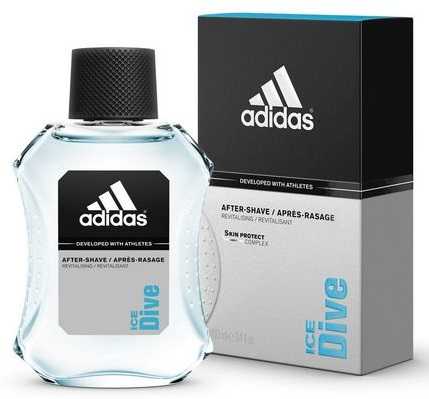 Adidas Ice Dive Aftershave Vanduo vyrams, 100 ml